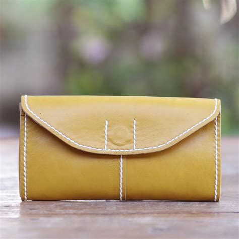 Mustard Yellow Wallet 